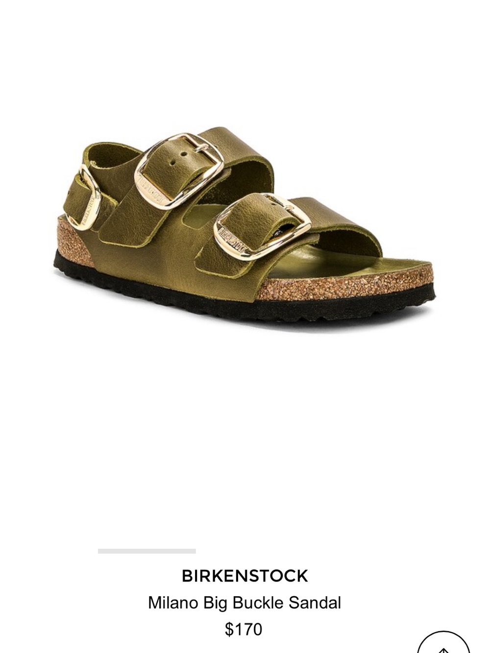Birkenstock Milano Buckle Sandal size 38 worn twice - Picture 2 of 6